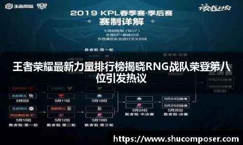王者荣耀最新力量排行榜揭晓RNG战队荣登第八位引发热议